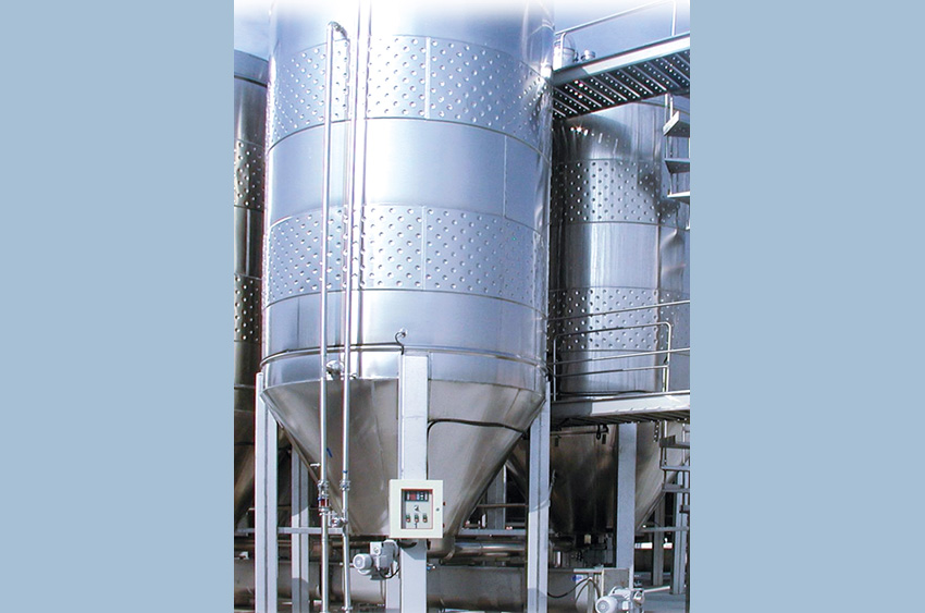 Fermentation units for red wines RAIN
